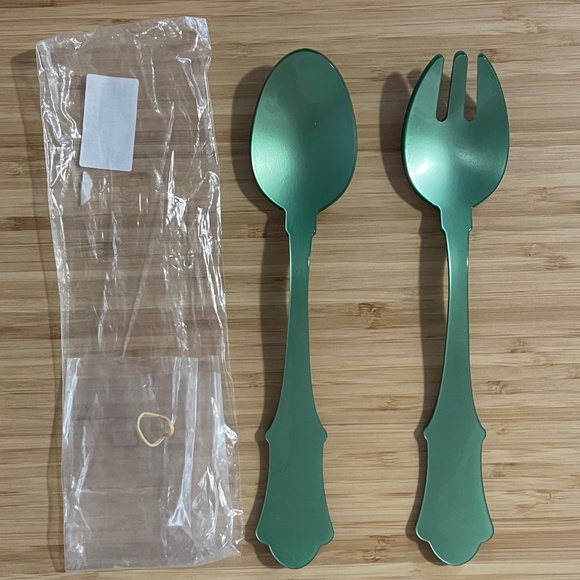 Sabre Paris🔹Salada Serving Cutlery Set/ Spoon and Fork🔹Thanksgiving Christmas - Picture 3 of 6